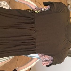 Army rich green PINK BLUSH medium